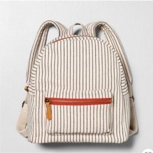 HEARTH & HAND NWT mini stripe backpack -kids & women